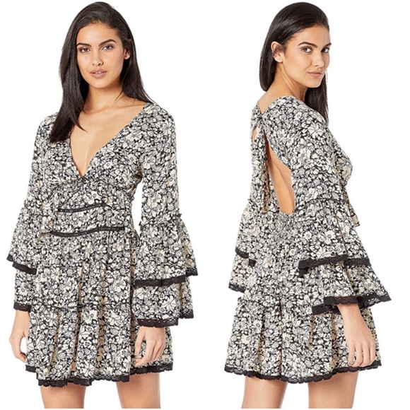 Free People Dresses & Skirts - NWT Free People Kristall Minidress Black/Cream